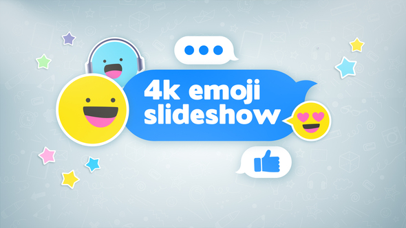 Emoji Kids And Teens Intro Opener 4K