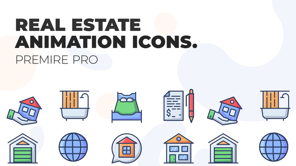 Real estate - MOGRT UI Icons