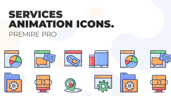 Web services - MOGRT UI Icons