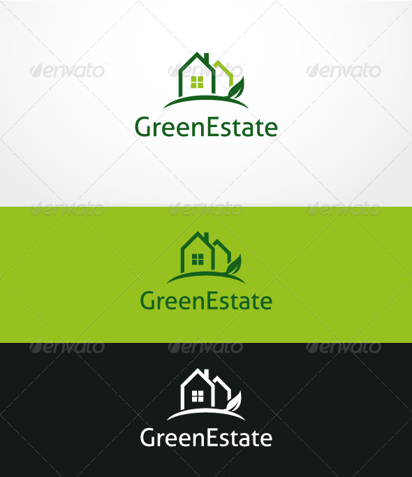 GreenEstate - Logo Template - Buildings Logo Templates