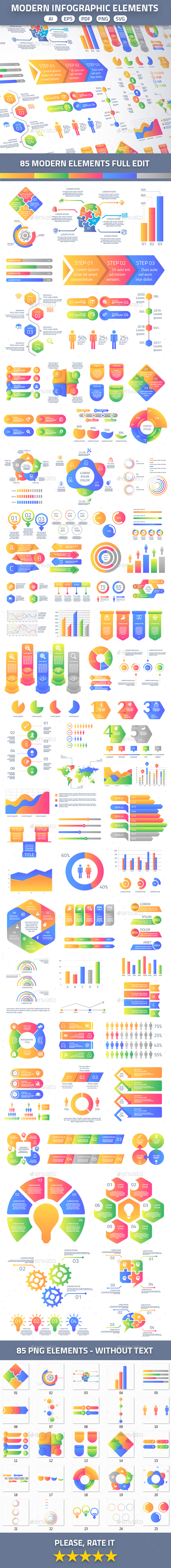 Ultra Modern Infographic Elements