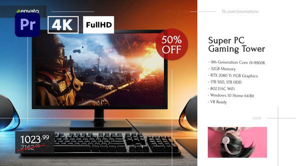 Black Friday Promo | Premiere Pro Premiere Pro template preview