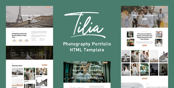 [DOWNLOAD]Tilia - Wedding Photography Portfolio