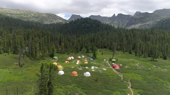 Flight Over a Holiday Camp  alt