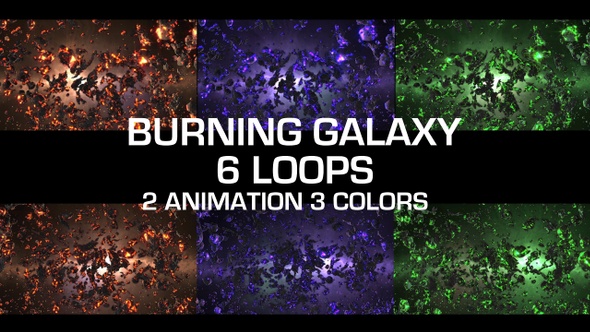 Visual Loop Burning Galaxy alt