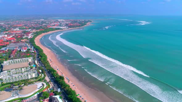 Aerial View Oceanfront Beach alt