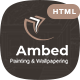 Ambed - Wallpapers & Painting Services HTML Template