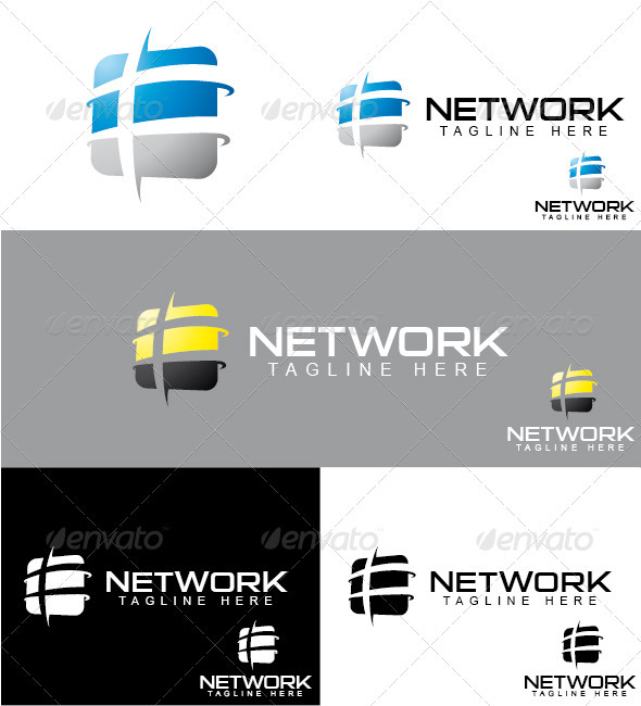 Network Logo - Symbols Logo Templates