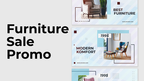 Furniture Sale Promo Product Promo template preview