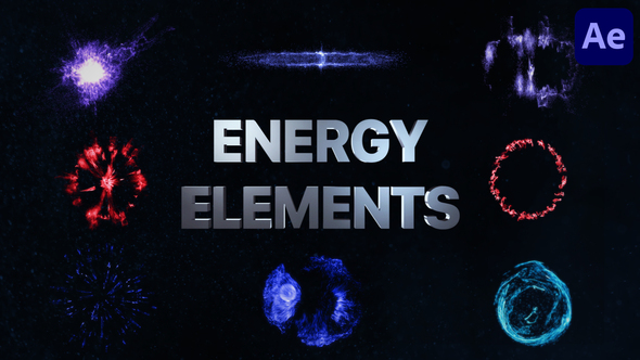 VFX Energy Elements And Explosions for After Effects
