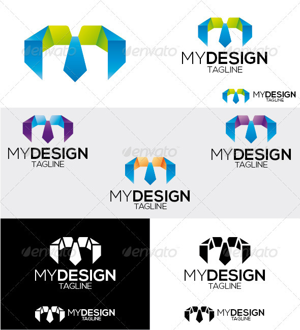 Mydesign Logo - Letters Logo Templates