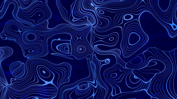 New blue color Seamless Wavy Liquid Animated Background alt