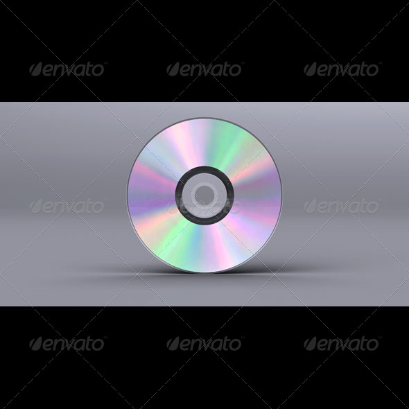 CD/DVD/Blue-Ray Disc Mock-up, Graphics | GraphicRiver