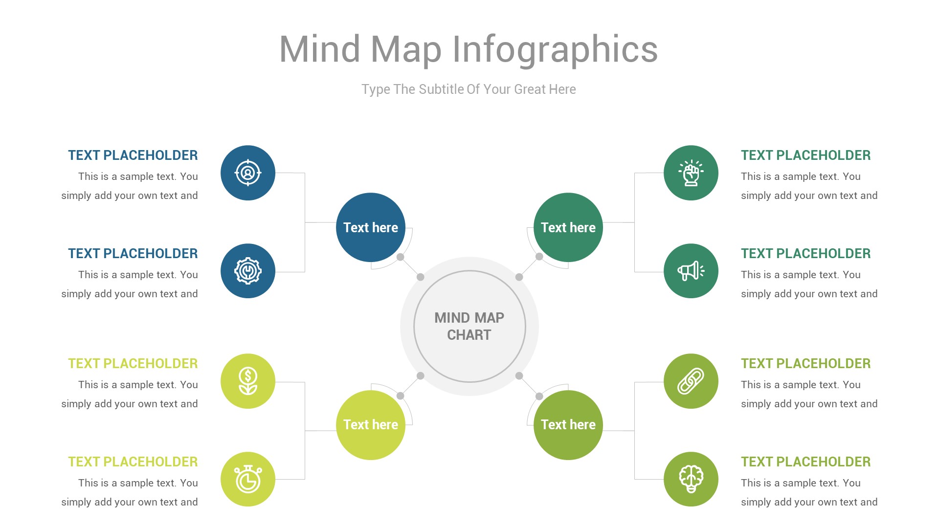 Mind Map Diagrams Keynote Presentation, Presentation Templates ...