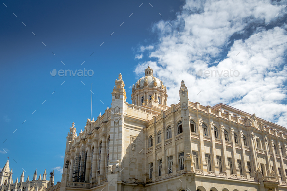 Revolution museum, former Presidential palace - Havana, Cuba - Stock Photo - Images