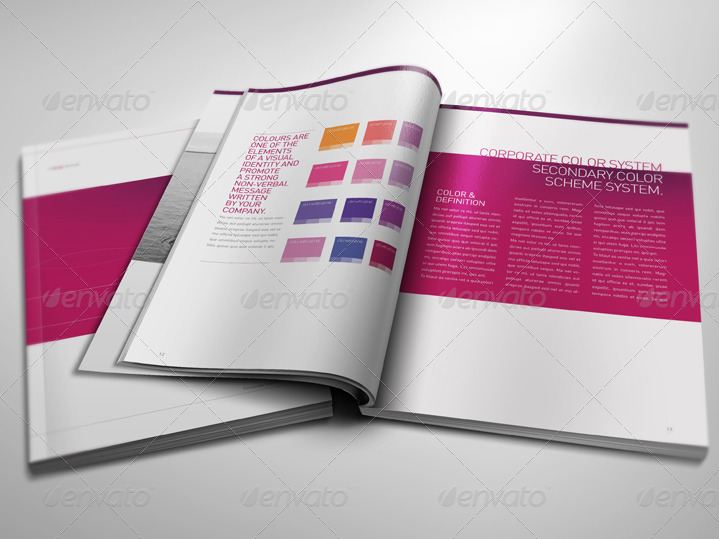 Corporate Design Manual Guide - 28 Pages by egotype | GraphicRiver