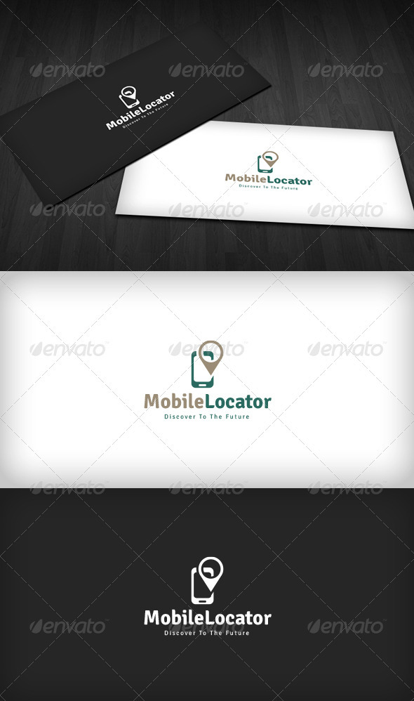 Mobile Locator Logo - Symbols Logo Templates