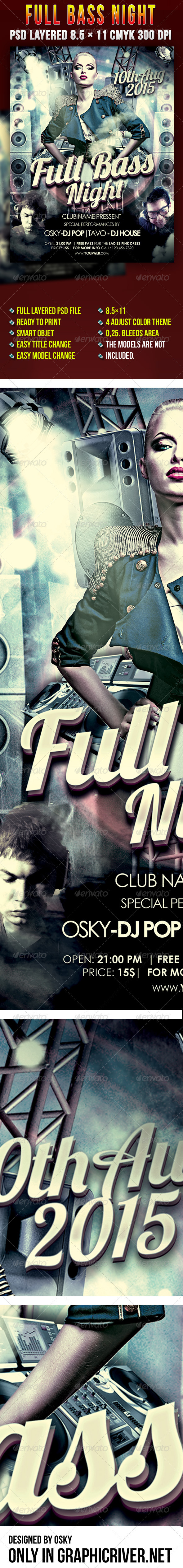 Full Bass Night - Clubs & Parties Events