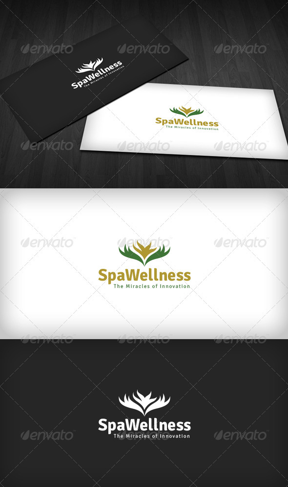 Spa Wellness Logo - Nature Logo Templates