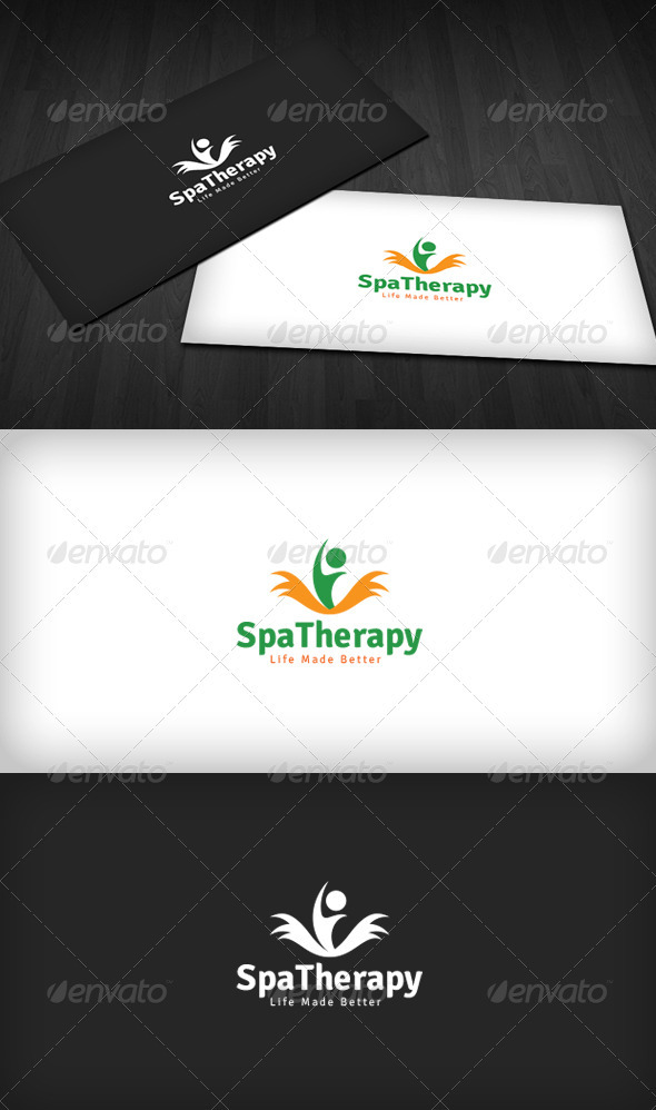 Spa Therapy Logo - Nature Logo Templates