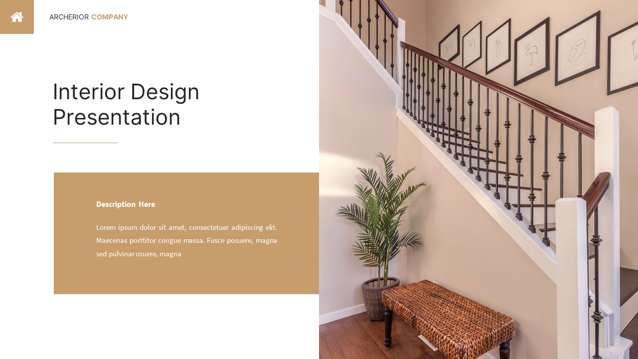 Archerior - Architecture & Interior Design Google Slides Template ...