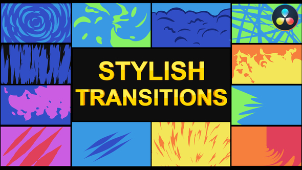 Stylish Transitions | DaVinci Resolve