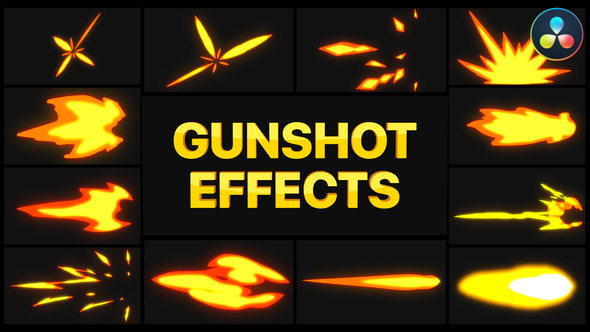 Gunshot Effects | DaVinci Resolve