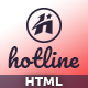 Hotline | Call Center and Telemarketing HTML Template