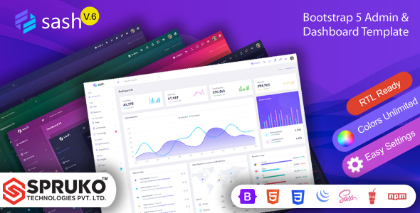 Sash – Bootstrap 5 Admin & Dashboard Template