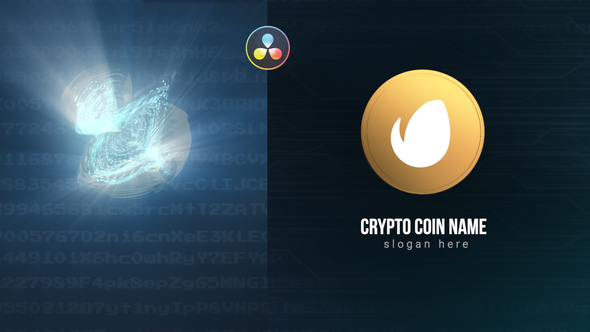 Crypto Coin Logo Reveal