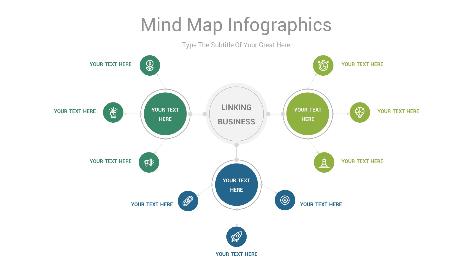 Mind Map Diagrams Google Slides Presentation Template Presentation