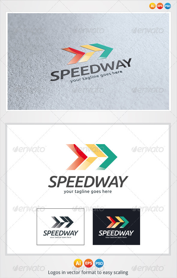 Speed Way Logo - Symbols Logo Templates