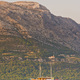 Photo of a sailing ship in Korcula Town Harbor, Korcula Island, Croatia - PhotoDune Item for Sale