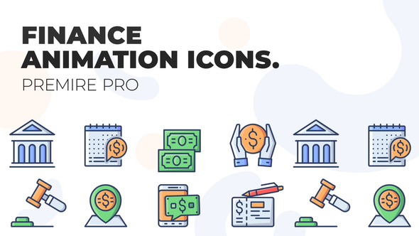 Finance - MOGRT UI Icons