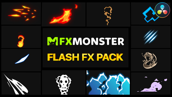 Flash FX Pack 08 | DaVinci Resolve