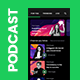 Modern Podcast App UI Kit | PSD | PODMAN