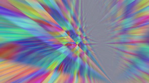 Multicolored Dynamic Nostalgic Psychedelic Shimmering Background