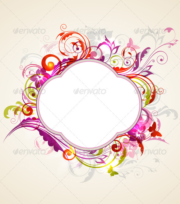 Label and Ornament - Backgrounds Decorative