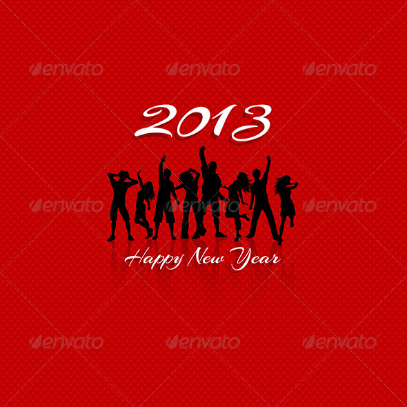 New Year Party background - New Year Seasons/Holidays