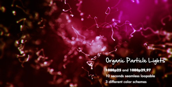 Organic Particle Lights