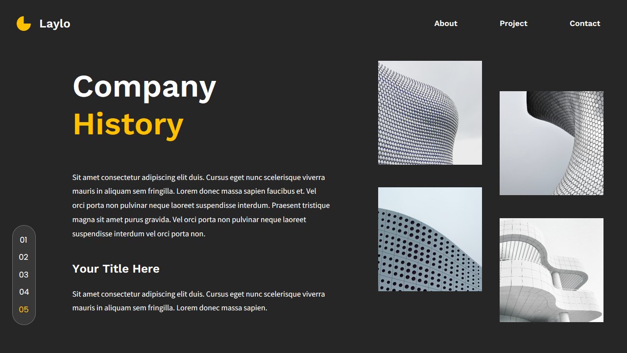 Creative Dark Simple Yellow Modern Business Plan, Presentation Templates