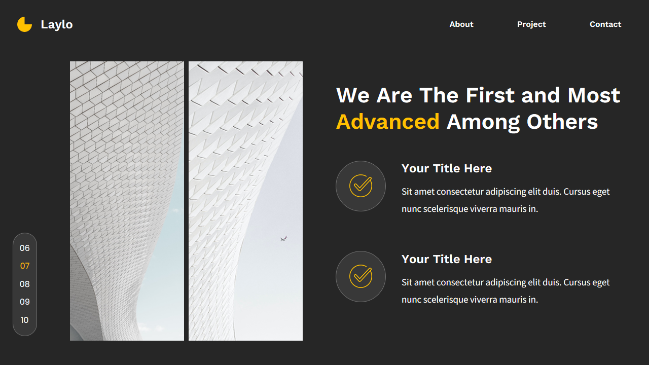 Creative Dark Simple Yellow Modern Business Plan, Presentation Templates