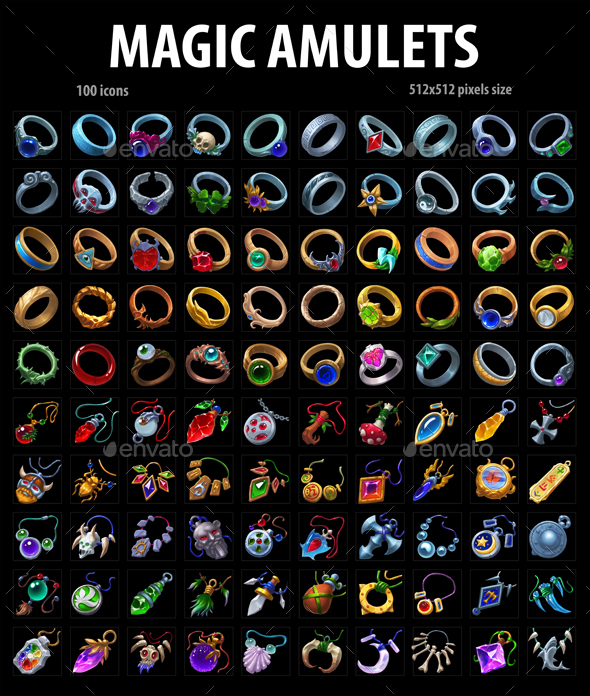 demo Magic Amulets