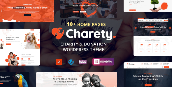 Charety - Charity & Donation WordPress Theme
