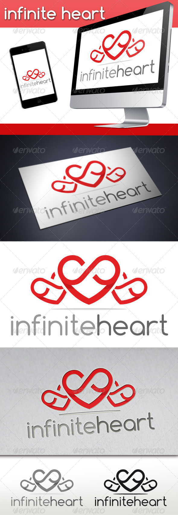 Infinite Love Logo - Symbols Logo Templates