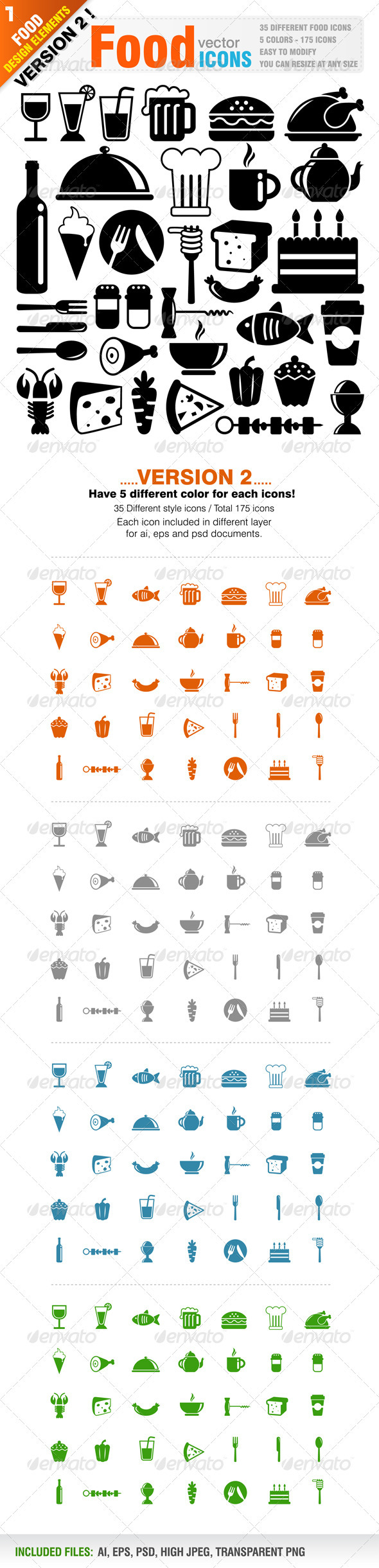 Food Icons - Food Objects