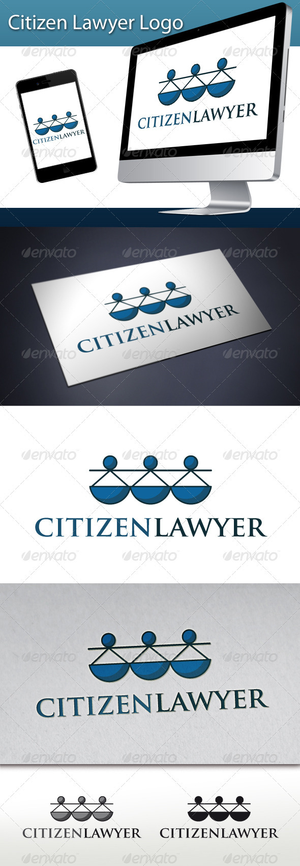 Citizen Lawyer Logo - Symbols Logo Templates