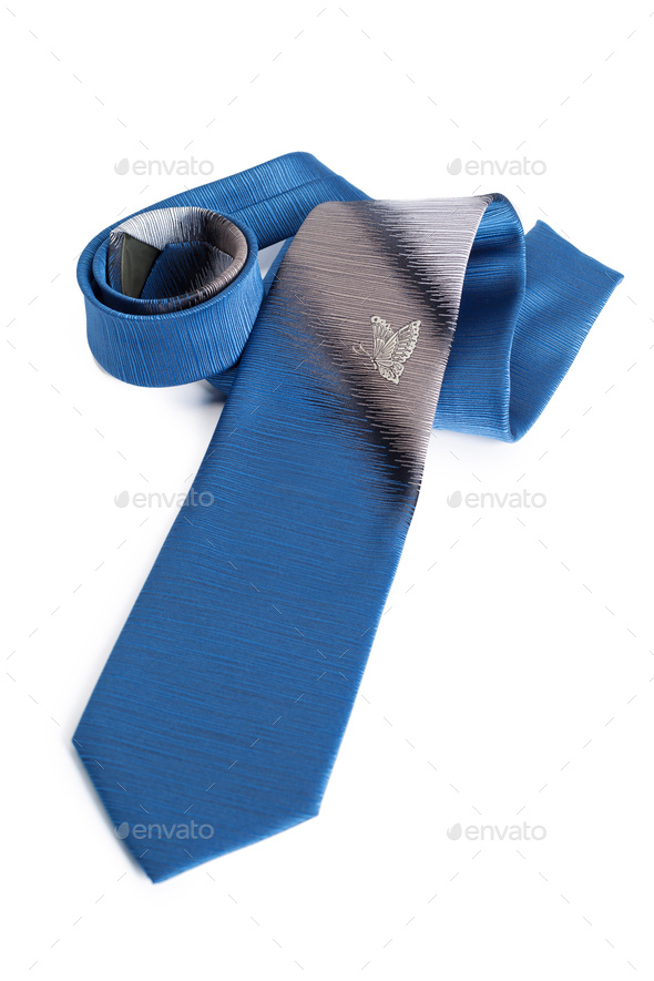 tie isolated on white - Stock Photo - Images