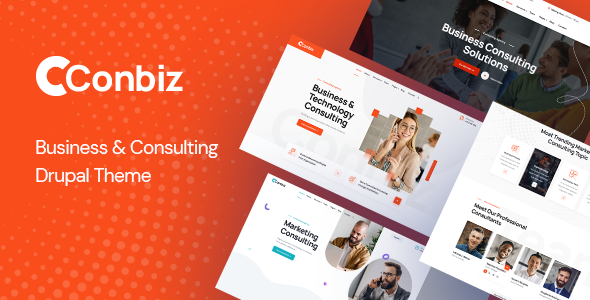 Conbiz – Consultancy & Business Drupal 9 Theme