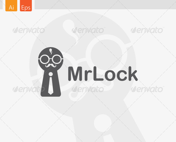 MrLock Logo Template - Abstract Logo Templates